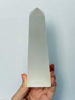 Selenite Obelisk