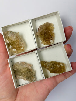 Spanish Yellow Fluorite Clusters