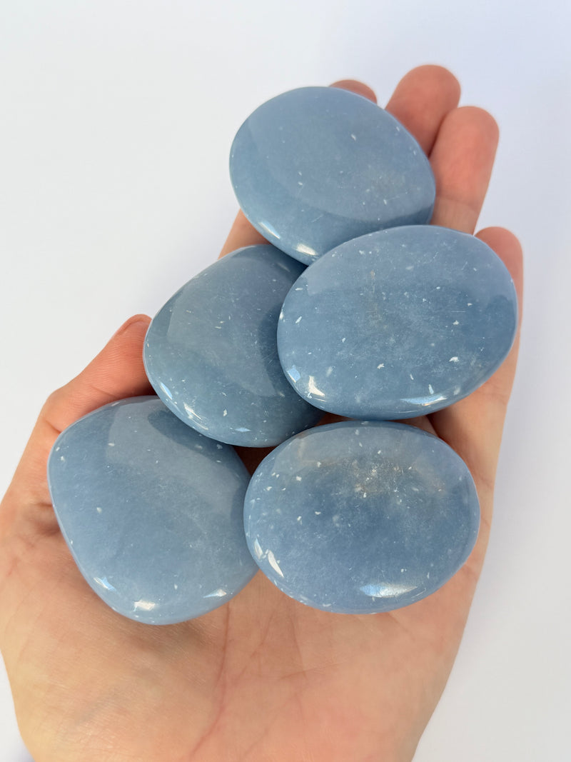 Angelite Palmstones