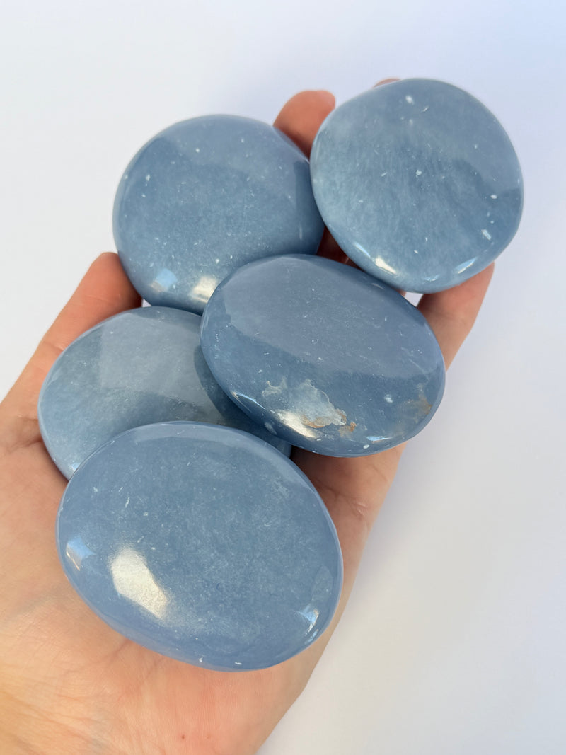 Angelite Palmstones