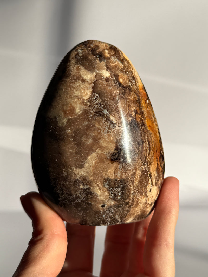 Chocolate Calcite Freeform
