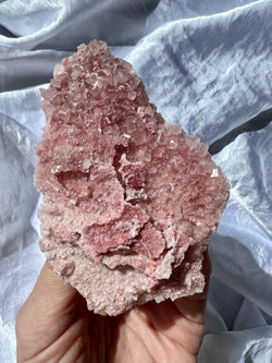 RARE Pink Halite Cluster