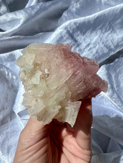 RARE Pink Halite Cluster