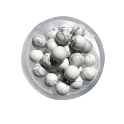 White Howlite Mini Spheres