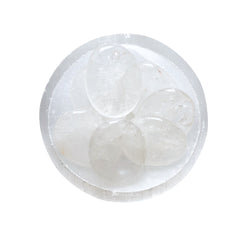 Clear Quartz Worry Stones