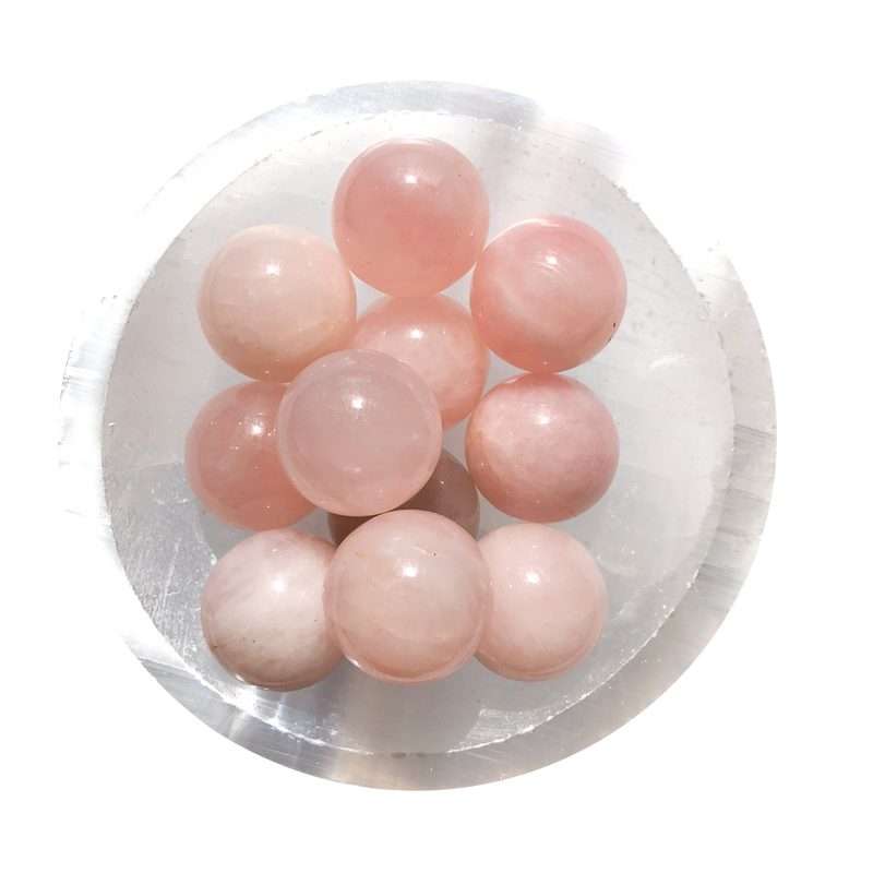 Rose Quartz Mini Spheres