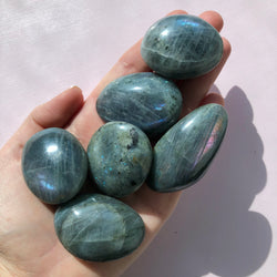 Labradorite Palm Stones