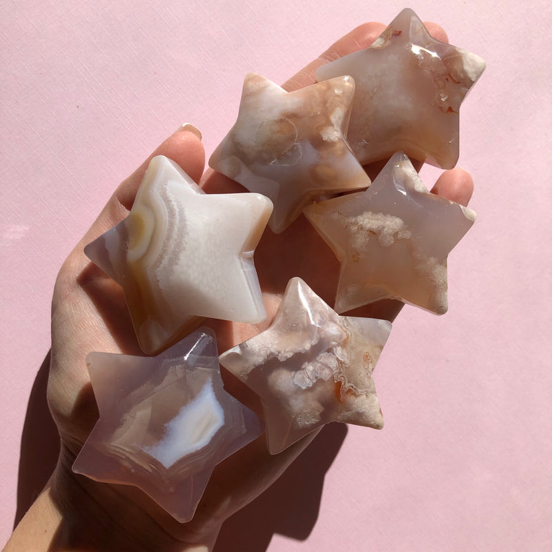 Flower Agate Stars