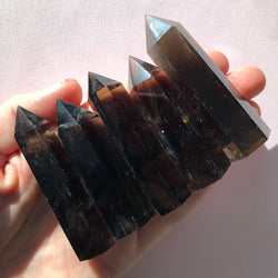 Smokey Quartz Towers