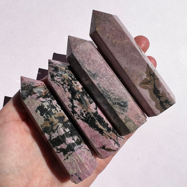 Rhodonite Towers